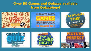 Family Games For Zoom 5 Second Party Game For Family Game Etsy In 2020 Family Games Family Game Night Family Fun Games