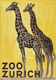 Bisherige Auktionen Zoo Poster Design Retro Travel Poster Vintage Posters