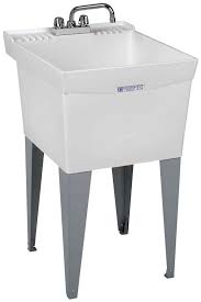This laundry sink cabinet & folding counter adds the perfect amount of functionality and style to our laundry room. Laundry Utility Sink Tub Cabinet Kit 102040 Kitchen Laundry Sink Fixtures The Home Improvement Outlet
