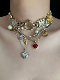 Vivienne Westwood Pearl Heart Necklace