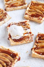 Caramel Apple Puff Pastry Tarts Tutti Dolci Recipe Easy Puff Pastry Desserts Puff Pastry Recipes Dessert Apple Puff Pastry