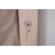 Poppy By Sohye Tattoo Tiny Flower Tattoos Small Flower Tattoos Poppies Tattoo