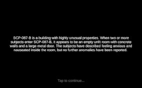 Feel the fear of infinity! Scp 087 B Apk 2 1 5 Juego Android Descargar