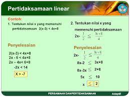 Check spelling or type a new query. Persamaan Dan Pertidaksamaan Ppt Download
