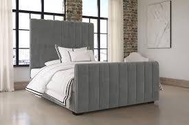 Dante Full Upholstered Bed Ashley Furniture Homestore Grey Upholstered Bed Upholstered Beds Upholstered Platform Bed