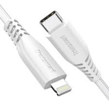 Double Braided Nylon 4ft Usb C To Lightning Cable Tronsmart