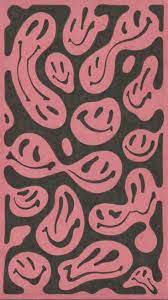 Cara Sonriente De Fusion Rojo Papel Pintado Edgy Wallpaper Iphone Wallpaper Pattern Trippy Wallpaper