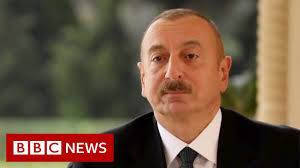 Çin devlet başkanı şi, azerbaycan'ın, kuşak ve yol girişimi için önemli bir ortak olduğu. Nagorno Karabakh President Ilham Aliyev Speaks To The Bbc Bbc News Youtube