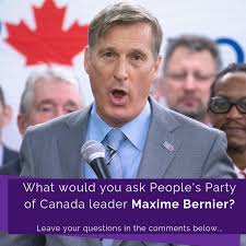Maxime bernier, chef du ppc maxime bernier, ppc leader. What Would You Ask People S Party Of Canada Leader Maxime Bernier