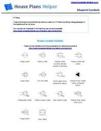 Free Blueprint Symbols Floor Plan Symbols Blueprint Symbols How To Plan