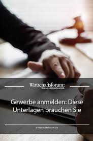 Der bevollmächtigte darf das gewerbe anmelden in übereinstimmung mit den daten des beiliegenden formulars zur gewerbeanzeige und weiteren anlagen. Gewerbe Anmelden Diese Unterlagen Brauchen Sie Gewerbeanmeldung Buroorganisation Tipps Gewerbe
