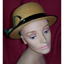 Vintage Herbert Bernard Panama Hat Fit For A Lady Circa/1950's