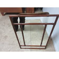 Part of our pastel boho collection, bringing a burst of freshness to any room in your home. Bombay Company Faux Bamboo Wall Mirror Chairish