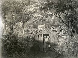 Garden Hermit 18th Century Century Hermit