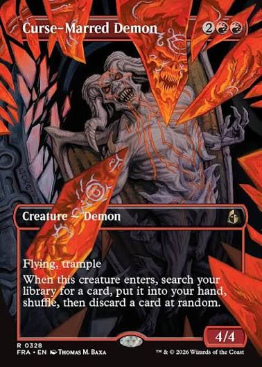 Curse-Marred Demon · Reality Fracture (FRA) #328 · Scryfall Magic: The  Gathering Search