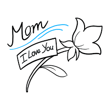 How To Draw A Mother S Day Flower Really Easy Drawing Tutorial Mothers Day Drawings Drawing Tutorial Easy Easy Drawings