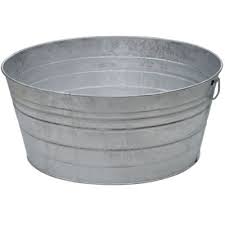 The length of the stand is 37″ and the width 16 1/2″ at the top and 40″ by 19″ at the bottom. King Metalworks 28 Gal Galvanized Metal Tub At Tractor Supply Co