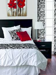 Black And White Pictures With Red Accents 60 Black And White Bedding Sets Ideas Roundecor Bedroom Red White Bedroom Decor Red Bedroom Design