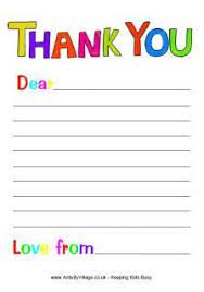 Maybe you would like to learn more about one of these? Printables List Letter Template For Kids Thank You Letter Template Thank You Writing