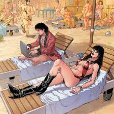 Comics Code Censors Pushed to Limits as Vampirella Visits Nude Beach in  Vampirella #7 [Preview]