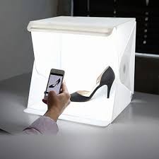 Mini Photo Studio Led Light Box Photography Led Lighting Tent Kit Small Portable Shooting Portable Photo Studio Light Box Photography Photo Studio Lighting