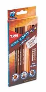 Caixa De Lapis De Cor Faber Castell 50 Cores Tris Mega Soft Color Tons De Pele Tris Lapis De Cor Coisas De Papelaria Material De Desenho