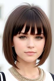 29+ Bangs Hairstyles Ideas » Hairlogs