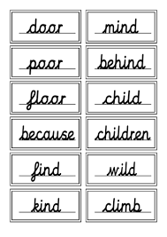 Improve handwriting in 10 minutes a day. Year 2 English Common Exception Words Handwriting Cursive Practise Teaching Resources