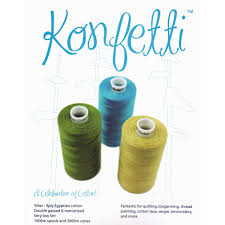 Wonderfil Konfetti Thread Colour Chart