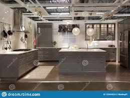 nice kitchen design in store ikea