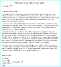 As a prospective nursing student, you can request a letter of recommendation from either a former/current employer, healthcare supervisor, and/or educator. How To Write A Letter Of Recommendation For A Scholarship Arxiusarquitectura