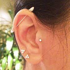 9 Gorgeous Ear Piercing Combinations To Try Now Ear Piercing Combinations Cute Ear Piercings Types Of Ear Piercings