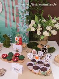 table anniversaire forestier deco anniversaire anniversaire animaux table anniversaire