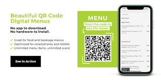 A recent taco bell print ad campaign featured qr codes formed out of lemons and avocados to advertise the chain's new gourmet menu. Qr Code Menu For Restaurants Bars Hygienic Easy