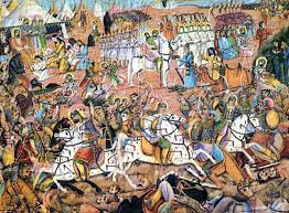 Suggest as a translation of image picturale copy Datei Scene De La Bataille De Karbala Par Mohammad Modabber Deuxieme Fondateur De L Ecole Picturale Ghahveh Khaneh Jpg Wikipedia