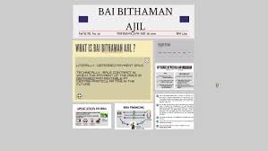 The sale price will include a profit margin. Bai Bithaman Ajil By Aya Kay