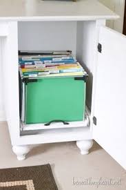 Comes in gray and made of laminate. Diy File Cabinet For My Office Beneath My Heart Diy File Cabinet Desk Organization Diy Diy Office