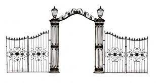 Demeure Et Jardin Pilier De Portail Demeure Et Jardin Arche Colonnes Et Grilles En Fer Forge Arche Jardin Grille Fer Forge Pilier Portail