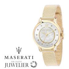 Man united vs liverpool : Maserati Damen Uhr Mit Milanaisearmband Gold Edelstahlgehause Gold Ep