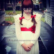 This list has something for everyone with funny. Creepy Annabelle Halloween Costume