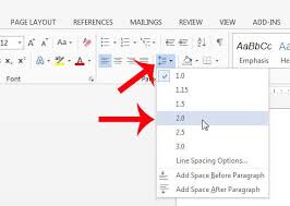 Select the text that you want to change. How To Double Space In Word 2013 Solve Your Tech