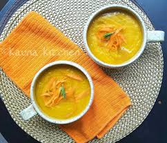 Curried Sweet Potato Soup Kauna Kitchen Recipe Sweet Potato Soup Curried Sweet Potato Soup Curry