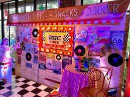 Diners Retro Night Party Birthday Party Ideas For Kids Retro Birthday Parties Retro Birthday Retro Party