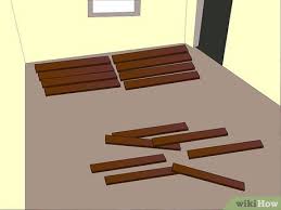 How to install floating hardwood flooring on concrete. How To Install A Floating Floor 15 Steps With Pictures