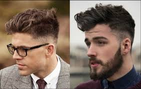 Since asymmetrical haircuts tend to be more trending hairstyles, we recommend you visit a good men's hairstylist (not a traditional barber). 10 Hairstyles Will Suit Men With Oval Faces Pouted Com