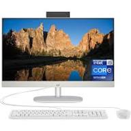 HP All-in-One 24-cr0058ne PC (2023) NEW 13Gen Intel Core i5 10-Cores w/ 24" IPS Full HD 99% sRGB Display (Customized)- White | CityCenter