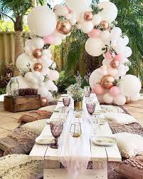 Top 20 Creative Balloons Wedding Decor Ideas Roses Rings Part 2 Wedding Balloon Decorations Wedding Balloons Boho Birthday Party