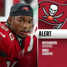 Buccaneers waive S Shilo Sanders. (via @tompelissero
