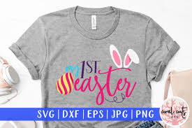 Download 1 Kid Easter T Shirt Designs Graphics PSD Mockup Templates