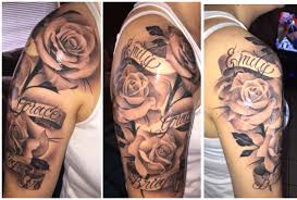 Shoulder Rose Tattoo Rose Tattoo Tattoos Shoulder Tattoo